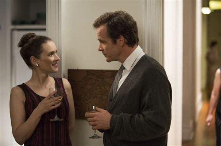 Winona Ryder and Peter Sarsgaard on the set of EXPERIMENTER Winona