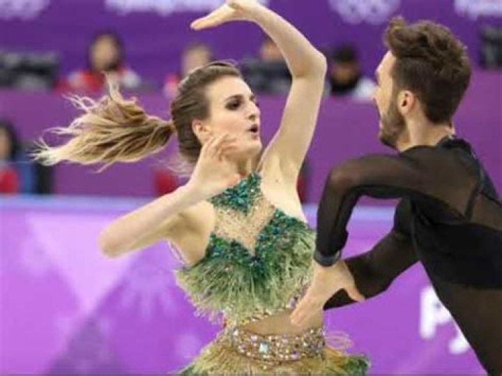 Winter Olympics 2018 wardrobe malfunction French dancer suffers NIP