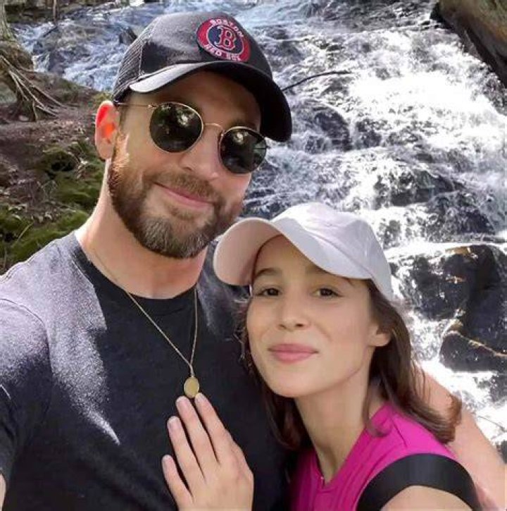 With wife