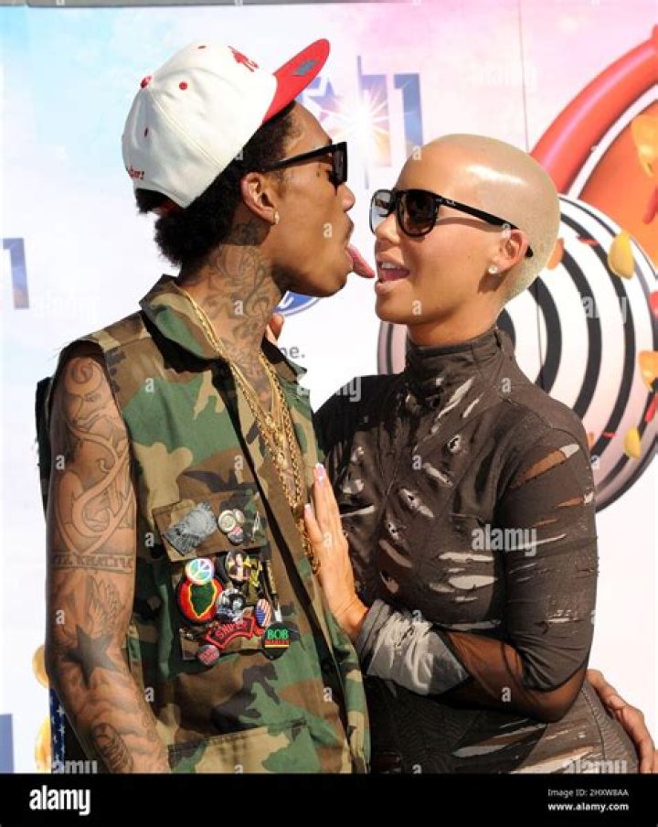 Wiz Khalifa, Amber Rose Released Wedding Photos Urban Islandz
