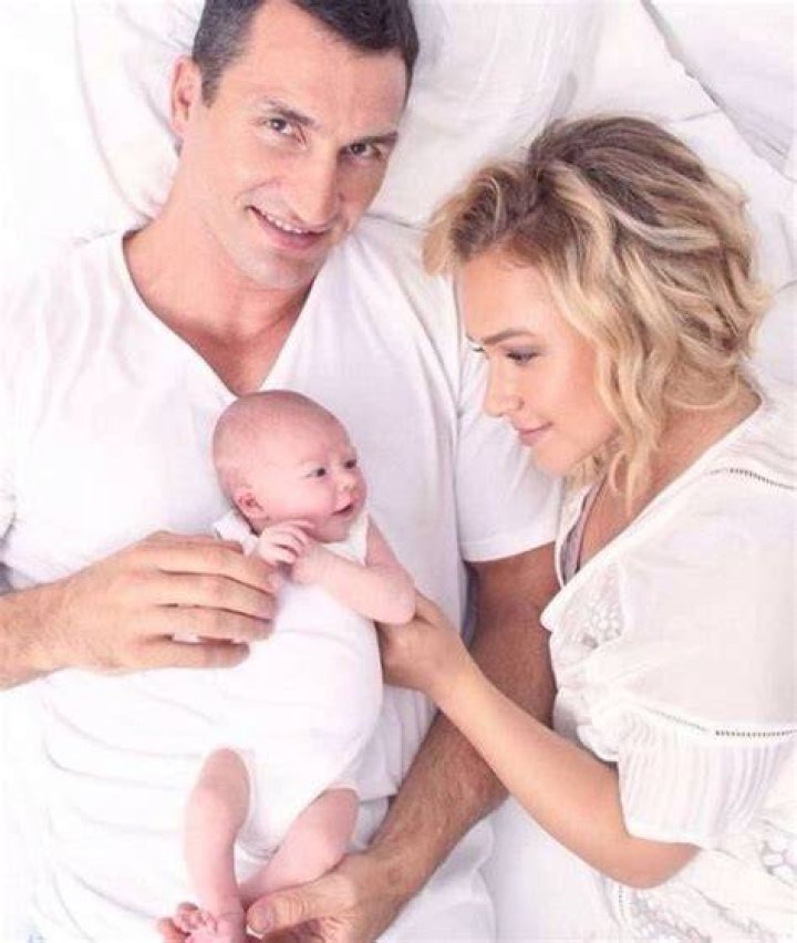 Wladimir Klitschko and Hayden baby girl Kaya Evdokia