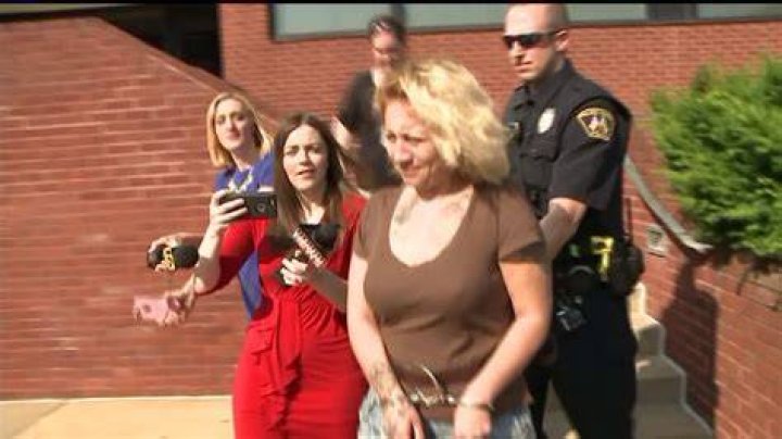 Woman is arrested after being caught masturbating with a vibrator on