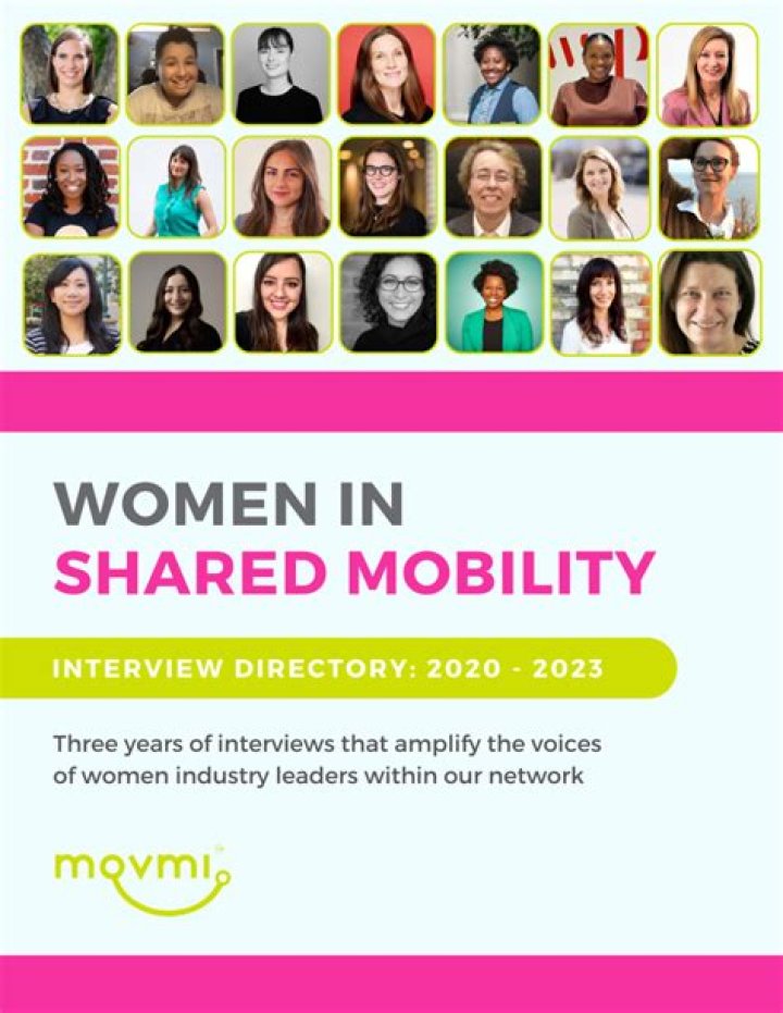 Women in Shared Mobility Interview with Kristin Welch