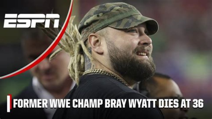 WWE Champion Bray Wyatt’s Cause of Death Revealed DRGNews