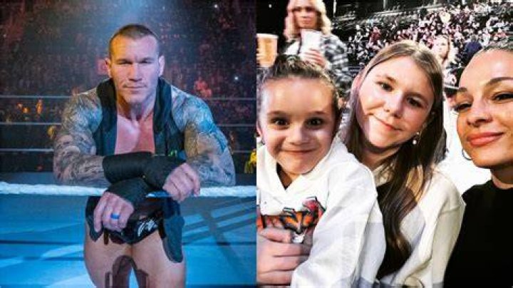 WWE Superstar Randy Orton and his wife Kim Kessler Orton arriving at