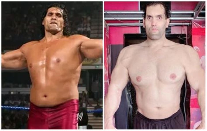 WWE The Great Khali got seriously jacked after he retired in 2020
