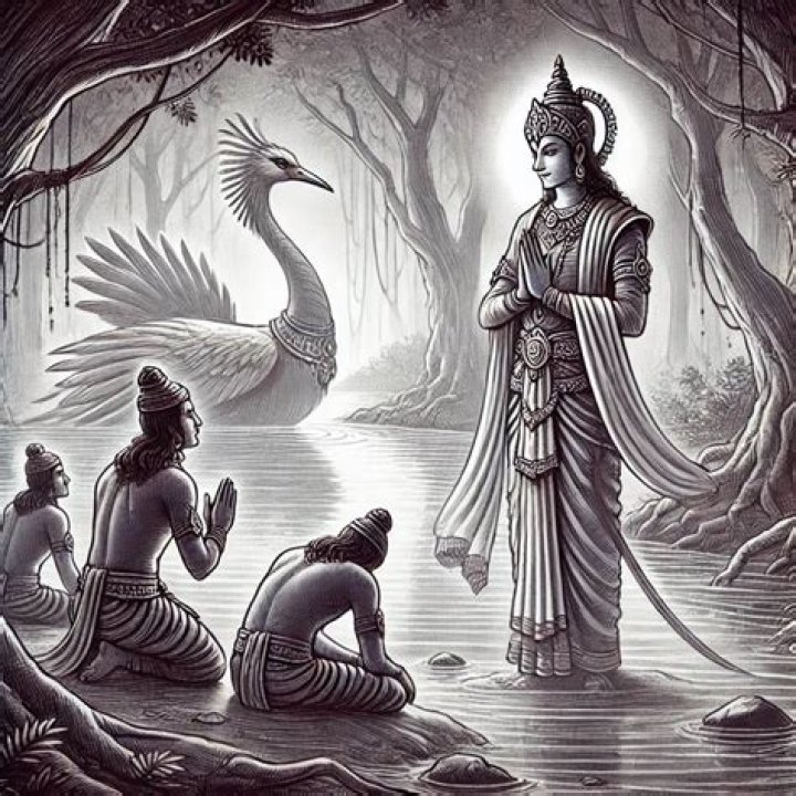 Yaksha Prashna (Yaksha Yudhisthira Samvada from The Mahabharata