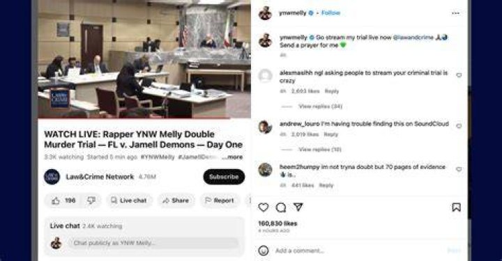 YNW Melly admitted to killing his friends in DM Prosecutor