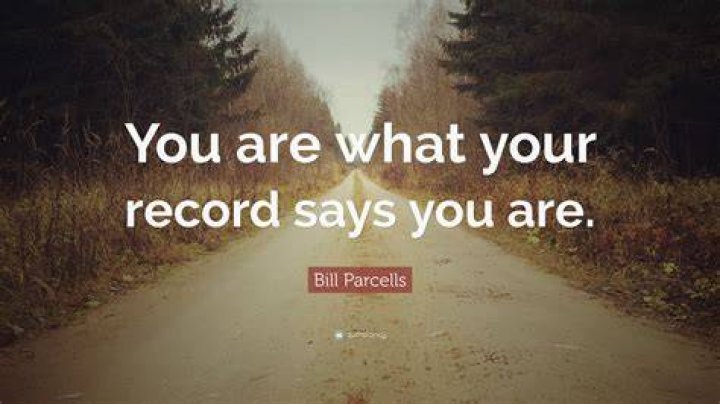You Are What Your Record Says You Are Epsilon Theory