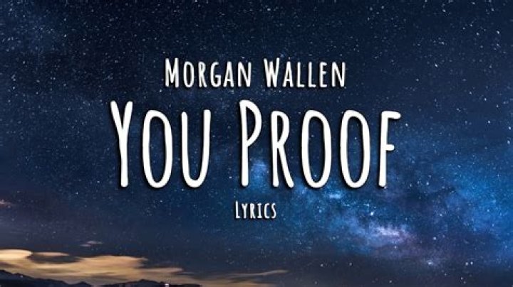 You Proof lyrics | - VoxDash