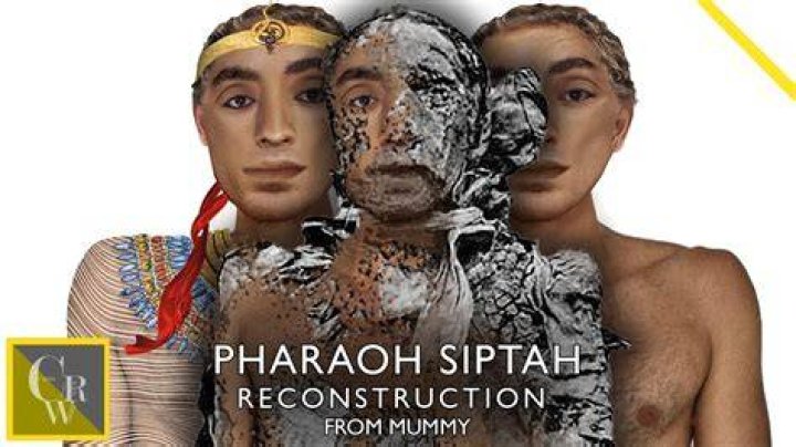 YOUNG PHARAOH DIED AGE 16 SIPTAH FACIAL RECONSTRUCTION From Egyptian