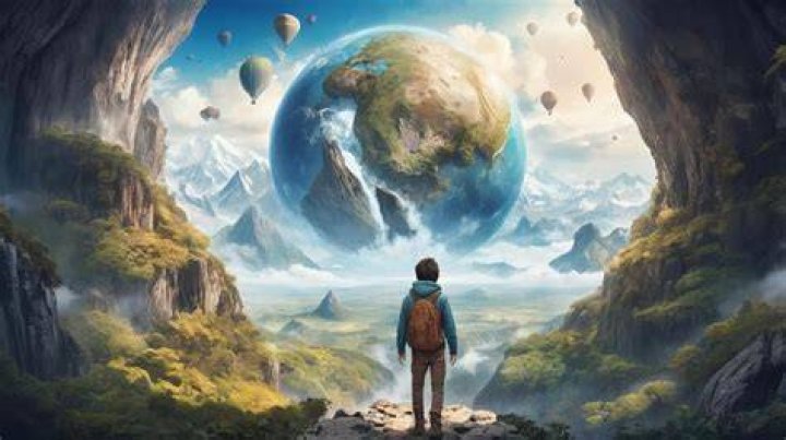 Young Traveler Exploring the World Concept Stock Image Image of