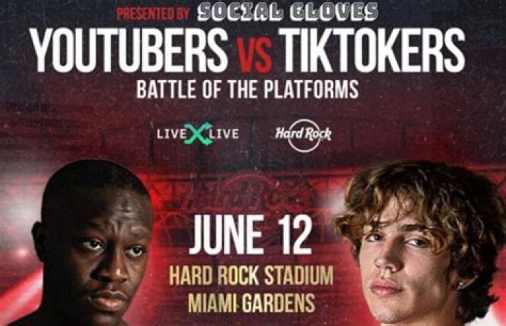Youtube Vs Tiktok Boxing Event Official Trailer Out Now Maven Buzz
