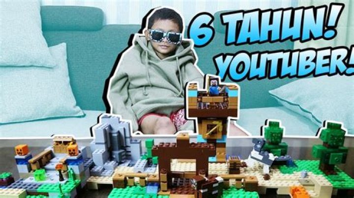 YOUTUBER BOCAH 6 TAHUN MEMBUAT LEGO MINECRAFT PALING LANGKA DI DUNIA