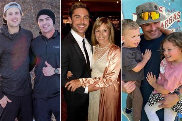 Zac Efron&rsquo;s Family Guide His Parents, Brother Dylan and Sister Olivia