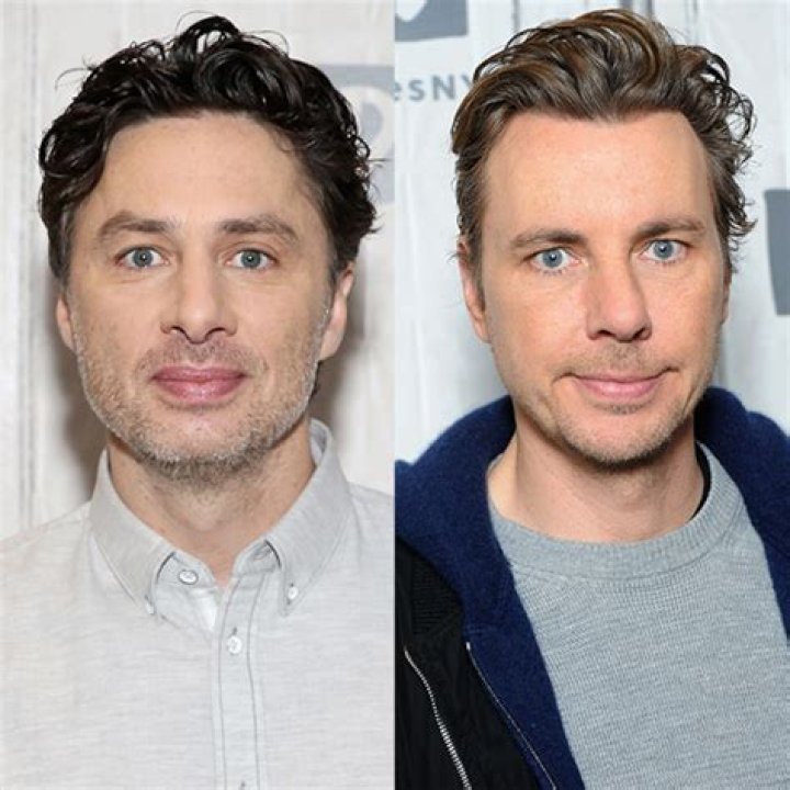 Zach Braff and Dax Shepard's 'deeply disturbing' face swap photo goes