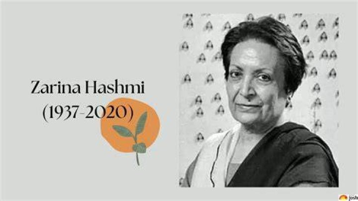 Zarina Hashmi Who Was She? All You Need to Know About Her