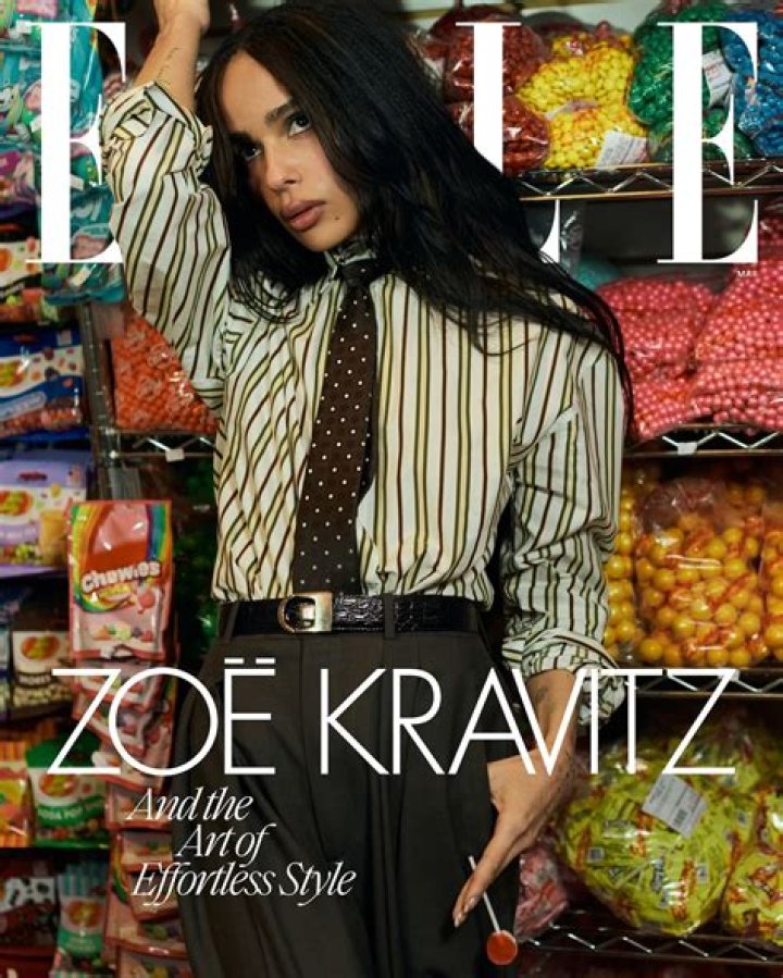 zoë kravitz by matt jones for i d magazine april TEDDY MAG teddymag