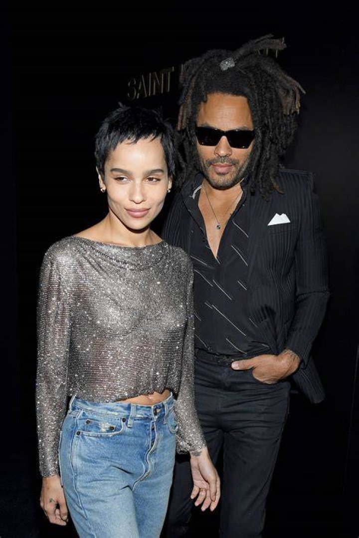 Zoë Kravitz Ikona stylu, ambasadorka Saint Laurent, KobietaKot