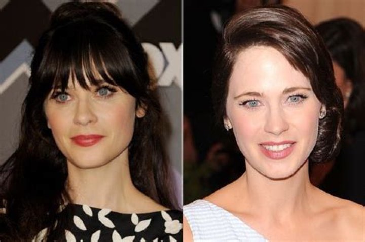 Zooey Deschanel before and after eyelid surgery Celebrity plastic