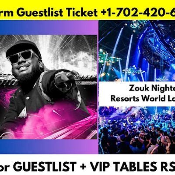Zouk Resorts World Guestlist Las Vegas